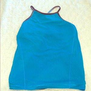Ivivva tank with undershirt and back knot